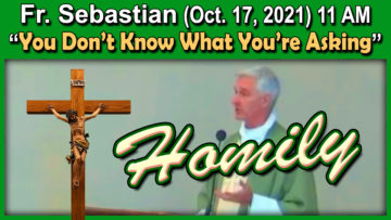 Fr. Sebastian Homily 