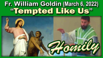 Fr. William on Jesus was tempted like us