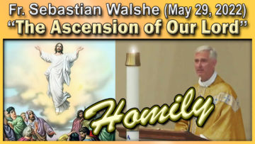 Fr. Sebastian's Ascension Sunday homily
