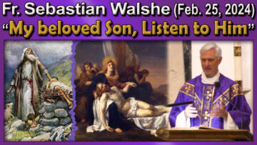Feb. 25, 2024 - Fr. Sebastian's homily on 