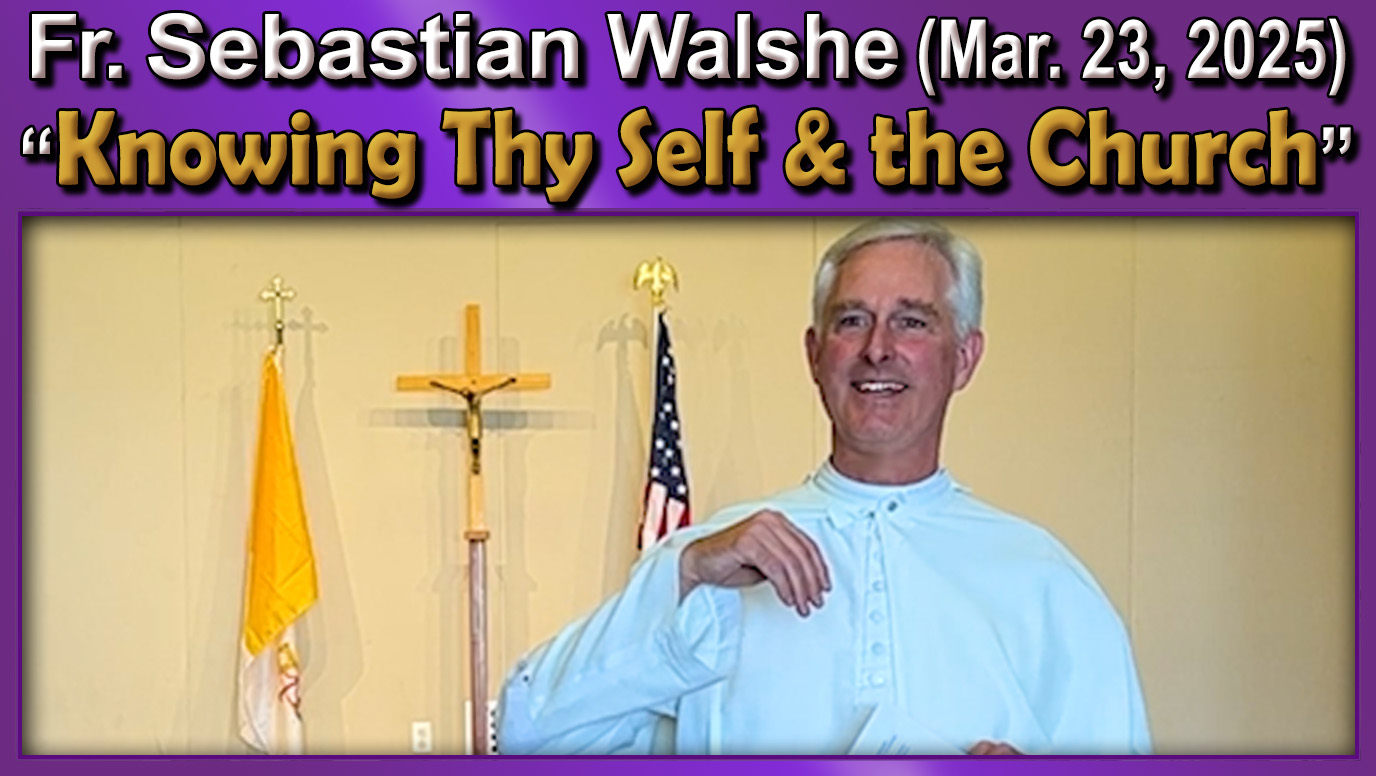 Fr. Sebastian (Mar. 2025) Catholic Answers