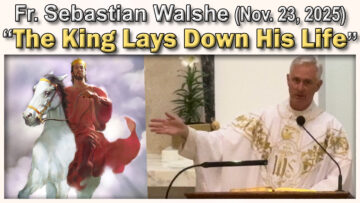 Nov. 23, 2025 - Fr. Sebastian on Christ the King (7 AM)