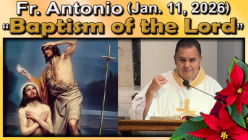 Jan. 11, 2026 - Fr. Antonio - Baptism of the Lord (9 AM)