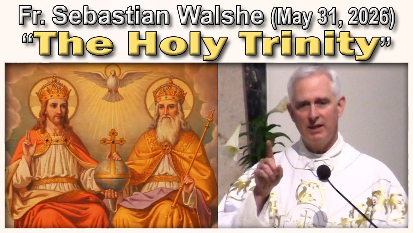 May 31, 2026 - Fr. Sebastian - Holy Trinity (7 AM)